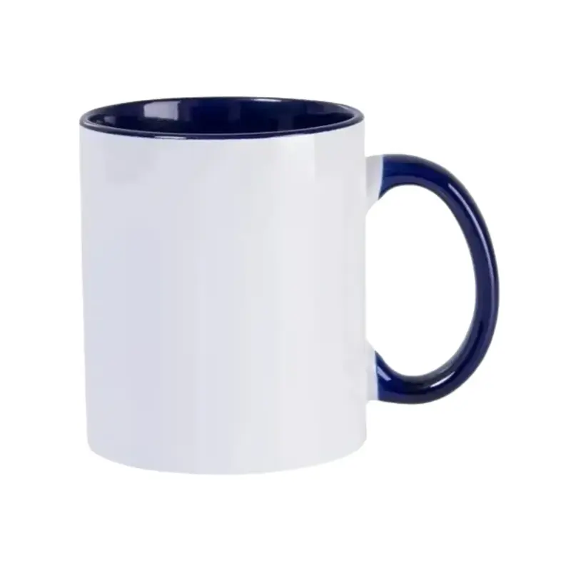Caneca Alça Interna Azul Personalizada